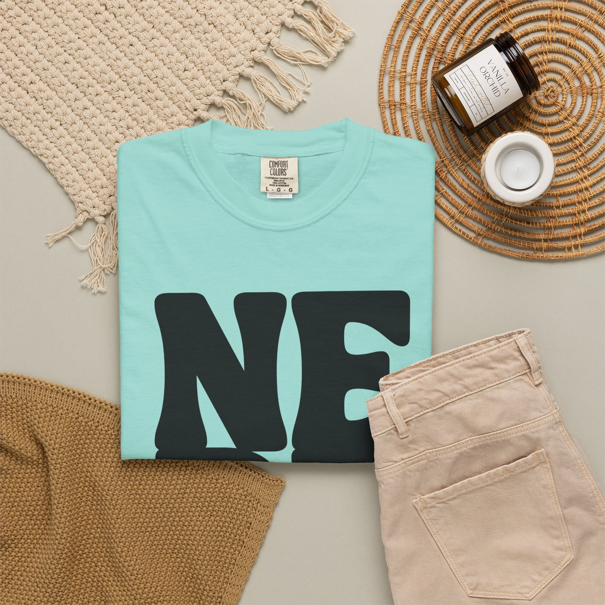 Block Letters Oversized Unisex - Nerd T-shirt