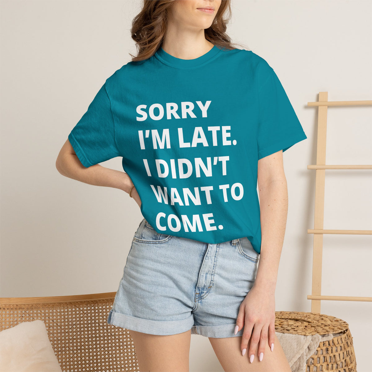 Sorry I'm Late Unisex T-shirt - Nerd Stuff