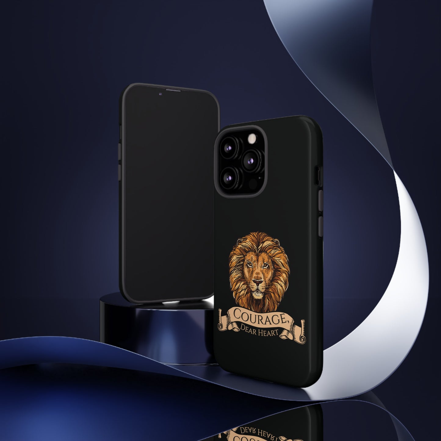 Aslan Courage Dear Heart Phone Case - Book Lovers