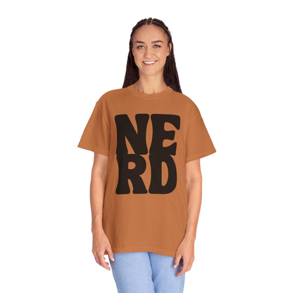 Block Letters Oversized Unisex - Nerd T-shirt