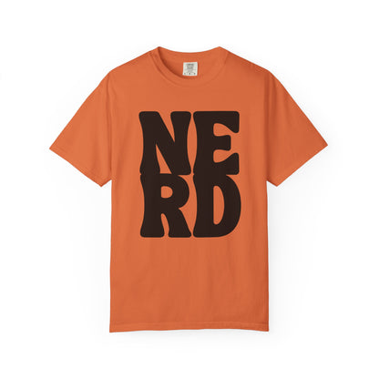 Block Letters Oversized Unisex - Nerd T-shirt