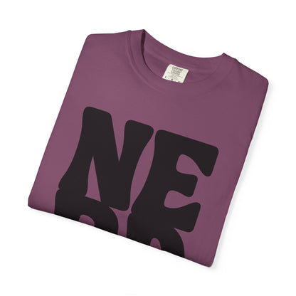 Block Letters Oversized Unisex - Nerd T-shirt