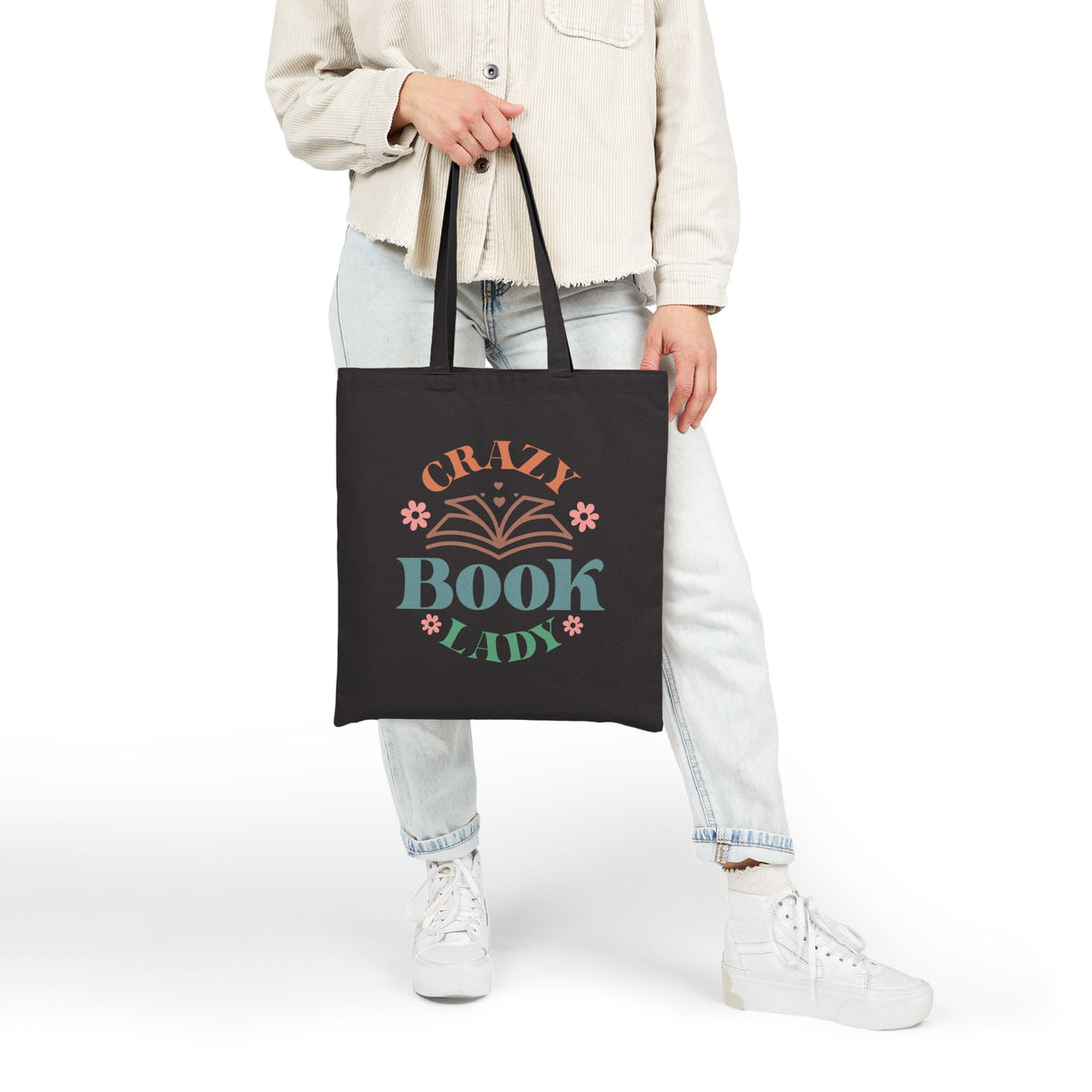 Crazy Book Lady Tote Bag - Book Lovers