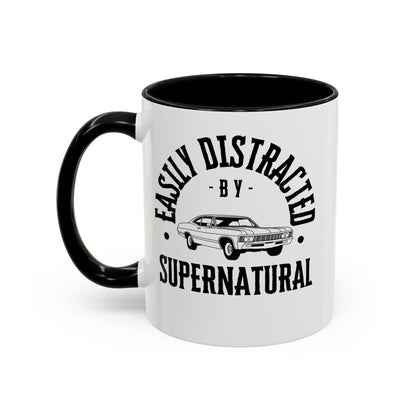 Easily Distracted by Supernatural Coffee Mug