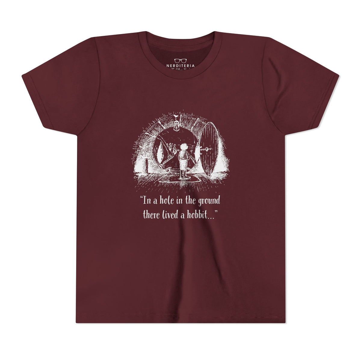 In a Hole in the Ground There Lived a Hobbit - Lord of the Rings Kids’ Tee