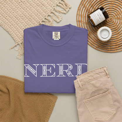 Floral Oversized Nerd T-shirt