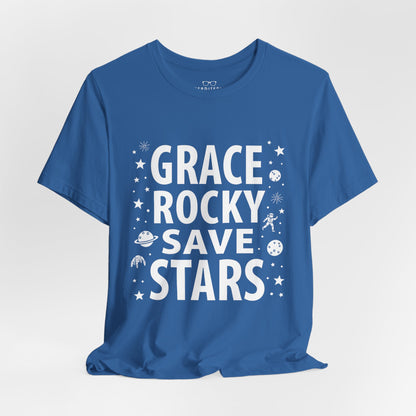 Grace Rocky Save Stars - Project Hail Mary T-Shirt