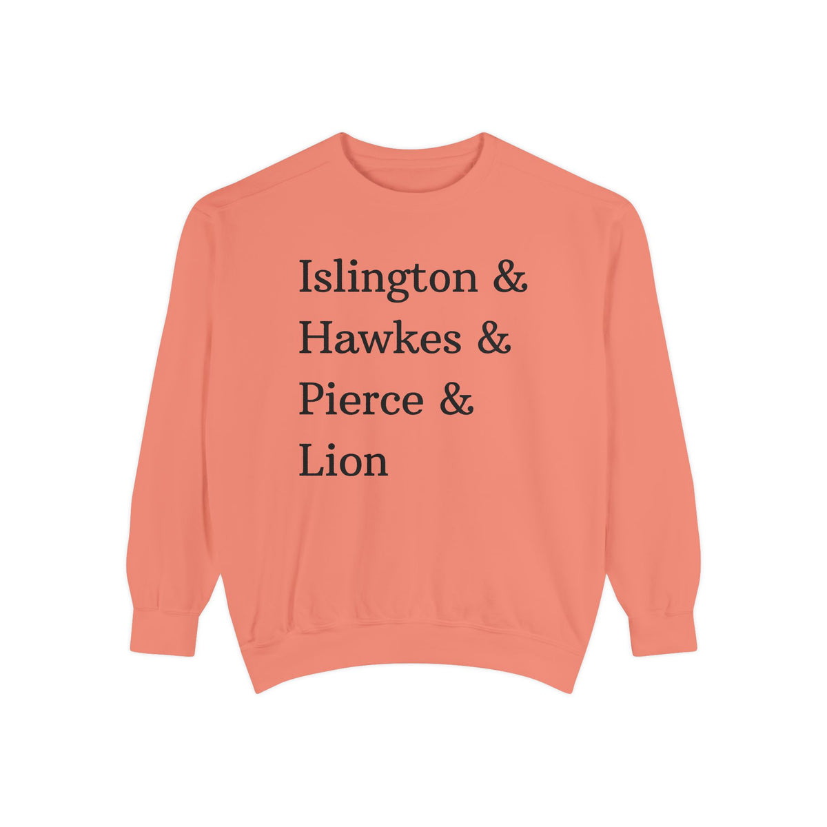 Islington Hawkes Pierce Lion - Emma M Lion Pastel Sweatshirt