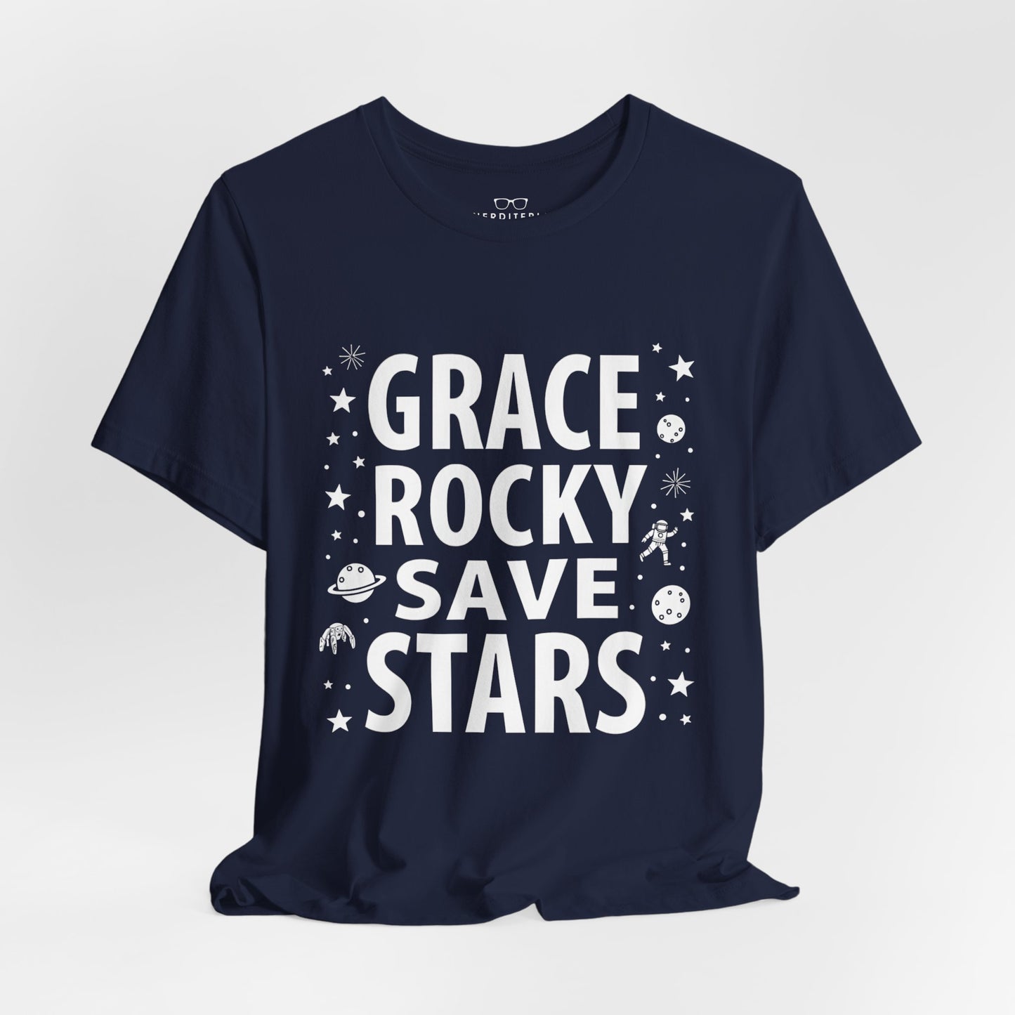 Grace Rocky Save Stars - Project Hail Mary T-Shirt