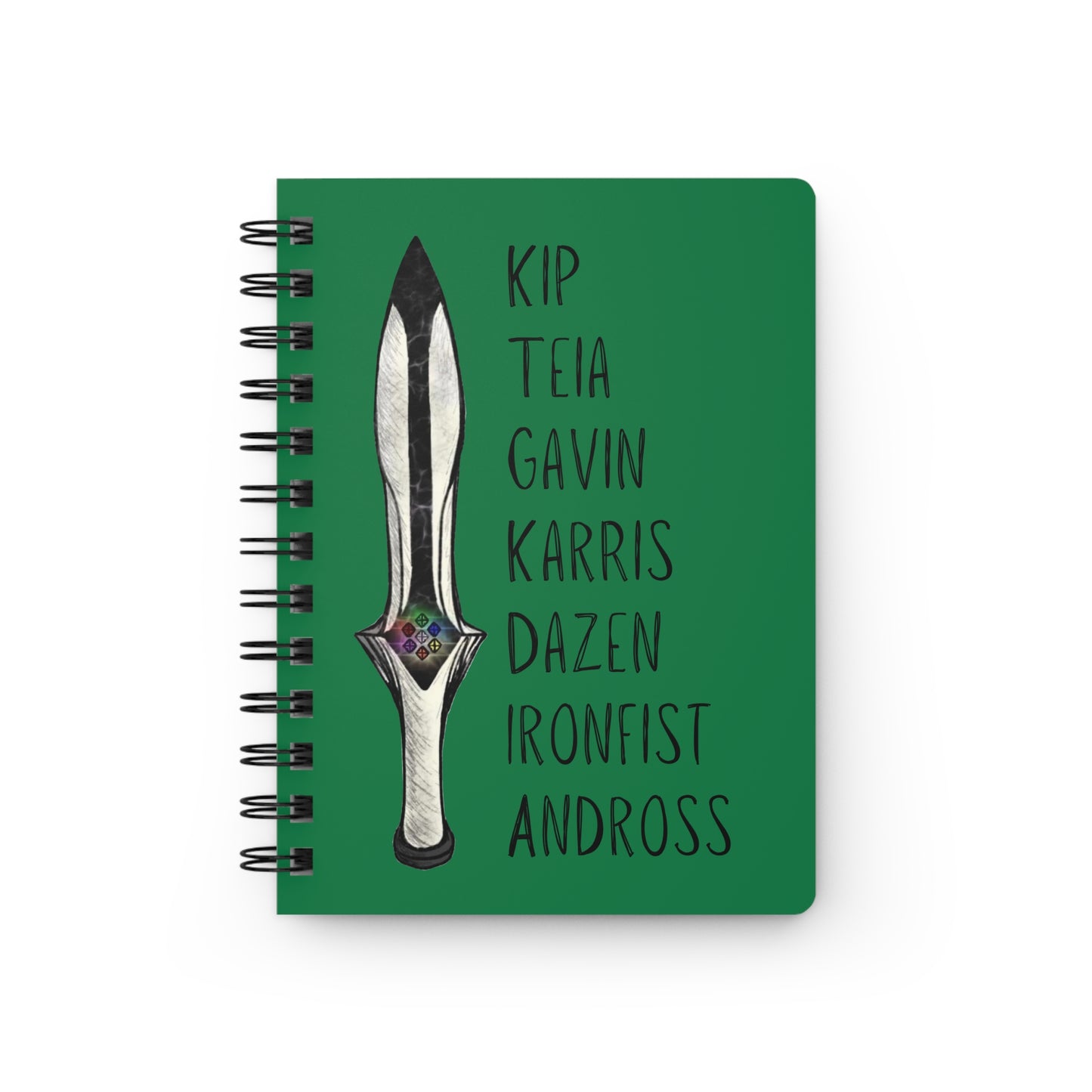 Blinding Knife Spiral Notebook - Lightbringer Fans