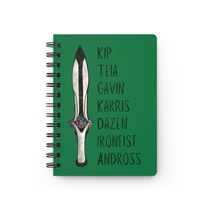 Blinding Knife Spiral Notebook - Lightbringer Fans