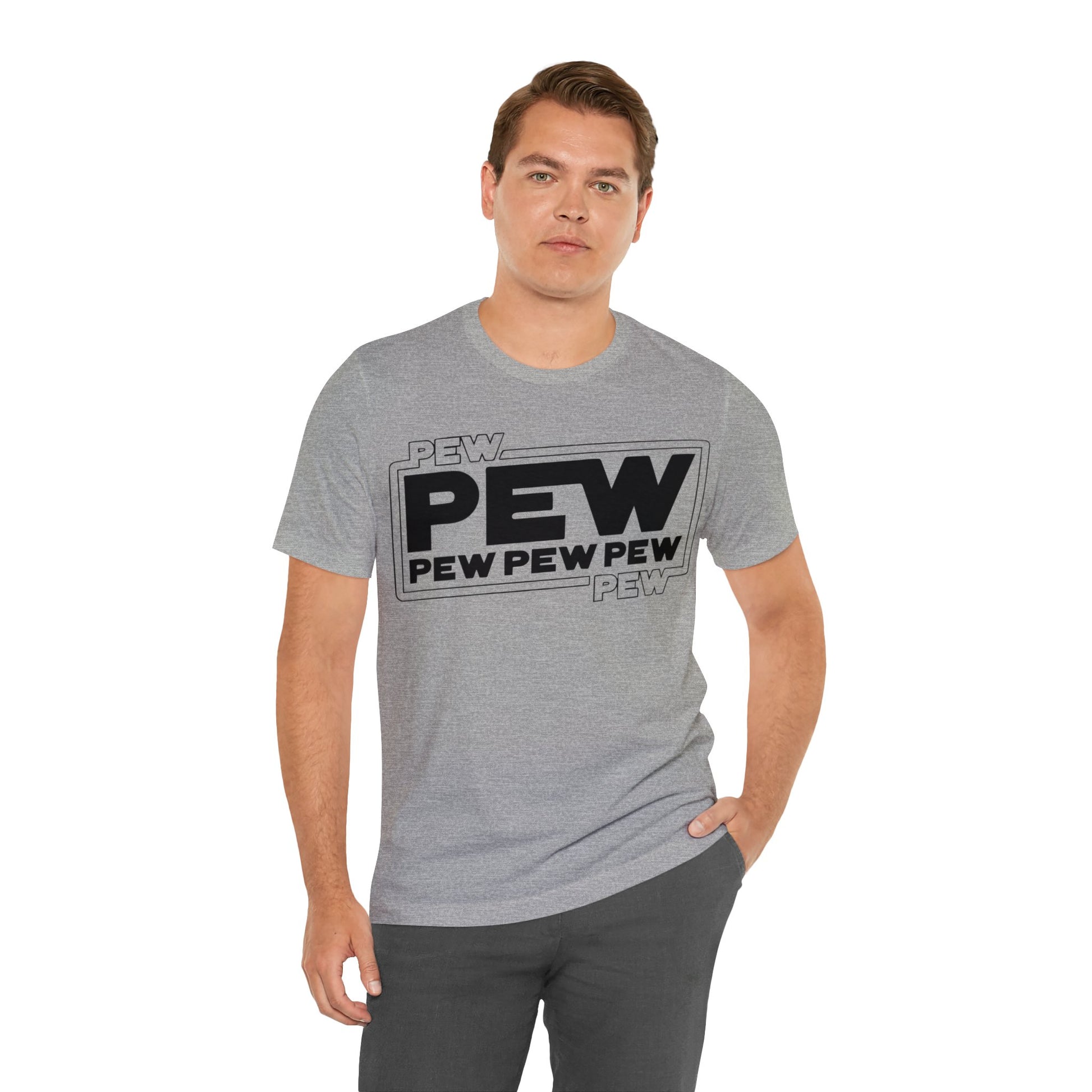 pew pew star wars tshirt