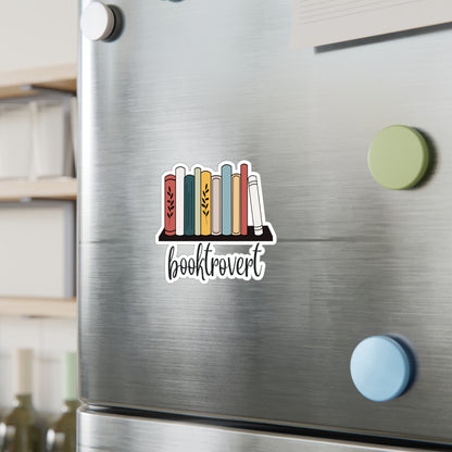 Booktrovert Vinyl Decal - Book Lovers Sticker