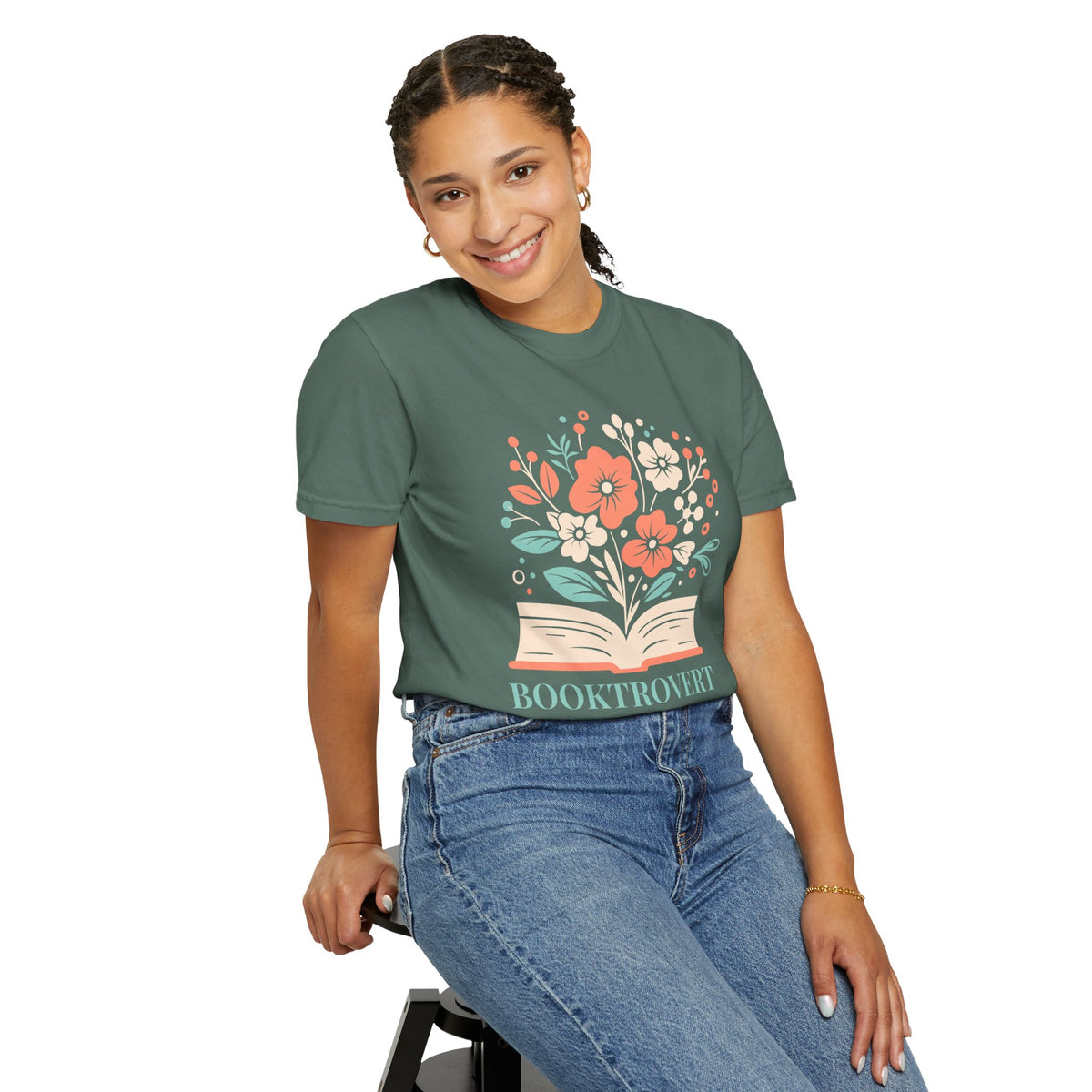 Booktrovert Oversized - Book Lovers T-shirt