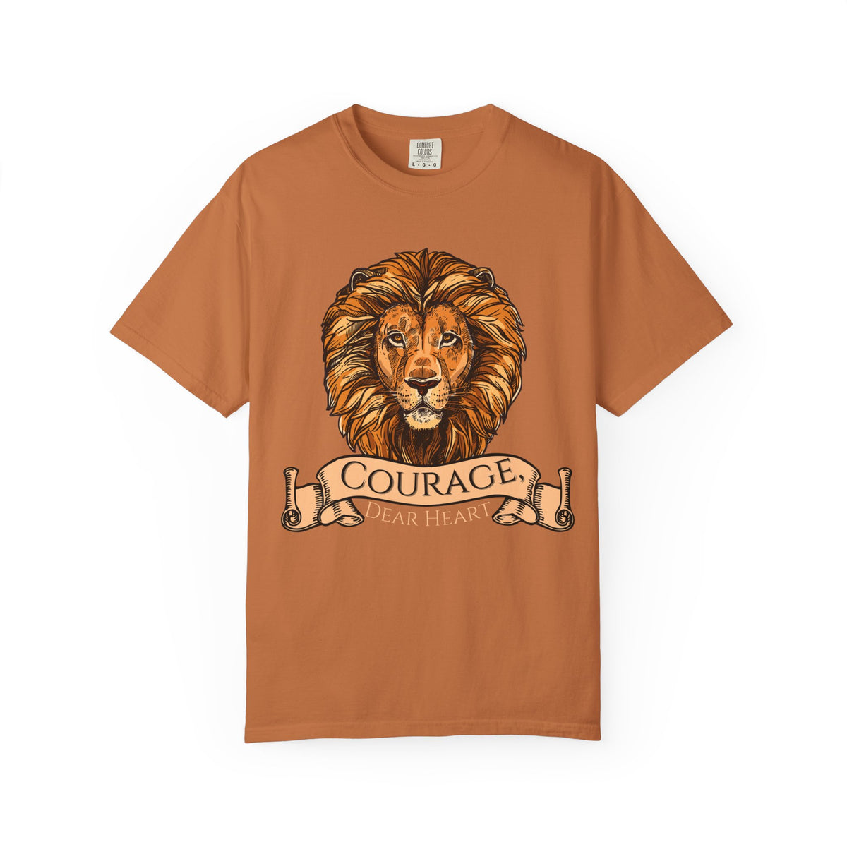 Aslan Courage Dear Heart Oversized T-shirt - Chronicles of Narnia