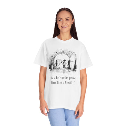 In a Hole in the Ground There Lived a Hobbit - The Lord of The Rings T-shirt