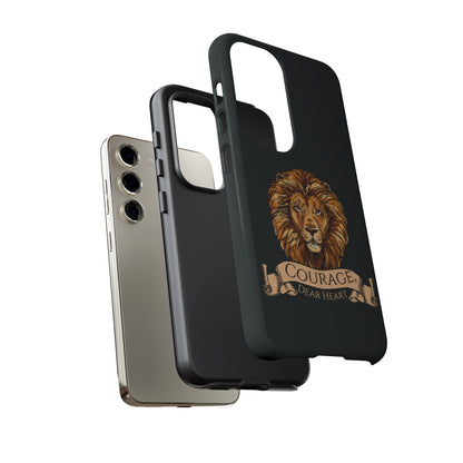 Aslan Courage Dear Heart Phone Case - Book Lovers