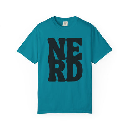 Block Letters Oversized Unisex - Nerd T-shirt