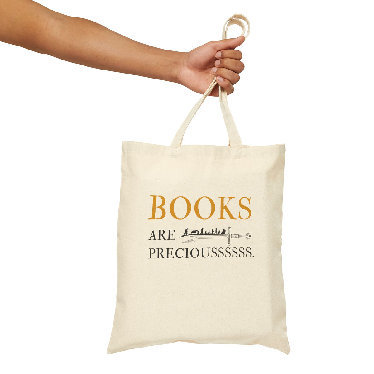 Books Are Preciousssss Canvas Tote Bag