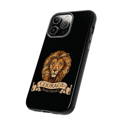 Aslan Courage Dear Heart Phone Case - Book Lovers