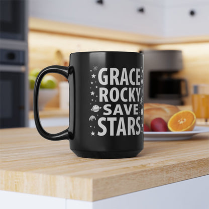 Grace Rocky Save Stars - Project Hail Mary Coffee Mug