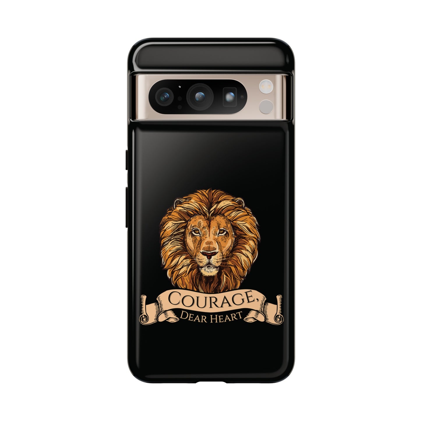 Aslan Courage Dear Heart Phone Case - Book Lovers