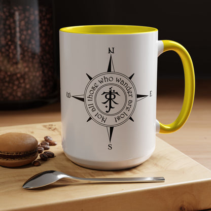 Not All Those Who Wander Are Lost - Lord of the Rings Coffee Mug