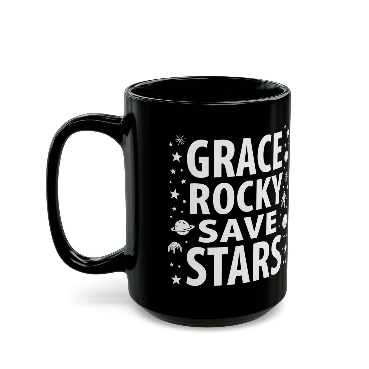 Grace Rocky Save Stars - Project Hail Mary Coffee Mug