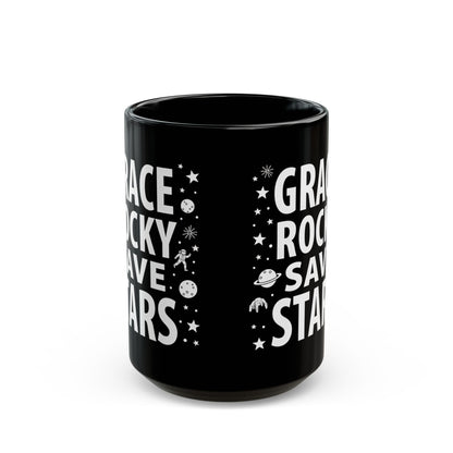 Grace Rocky Save Stars - Project Hail Mary Coffee Mug