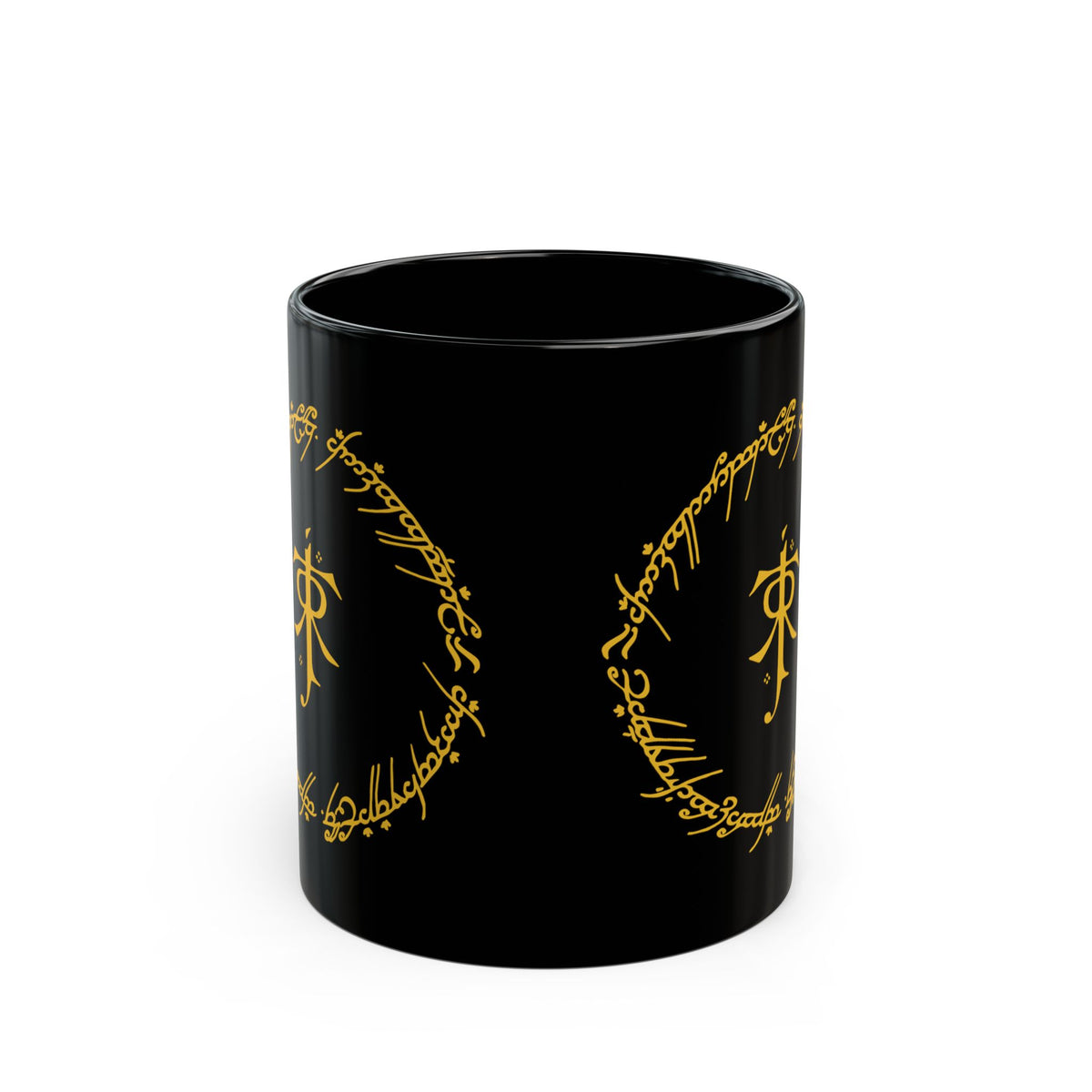 JRR Tolkien Monogram with Circle - The Lord of the Rings Coffee Mug