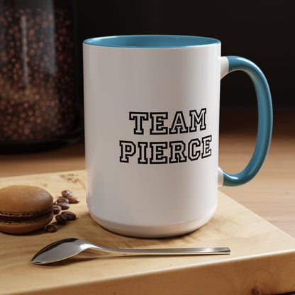 Team Pierce (& Tybalt) - Emma M Lion Coffee Mug