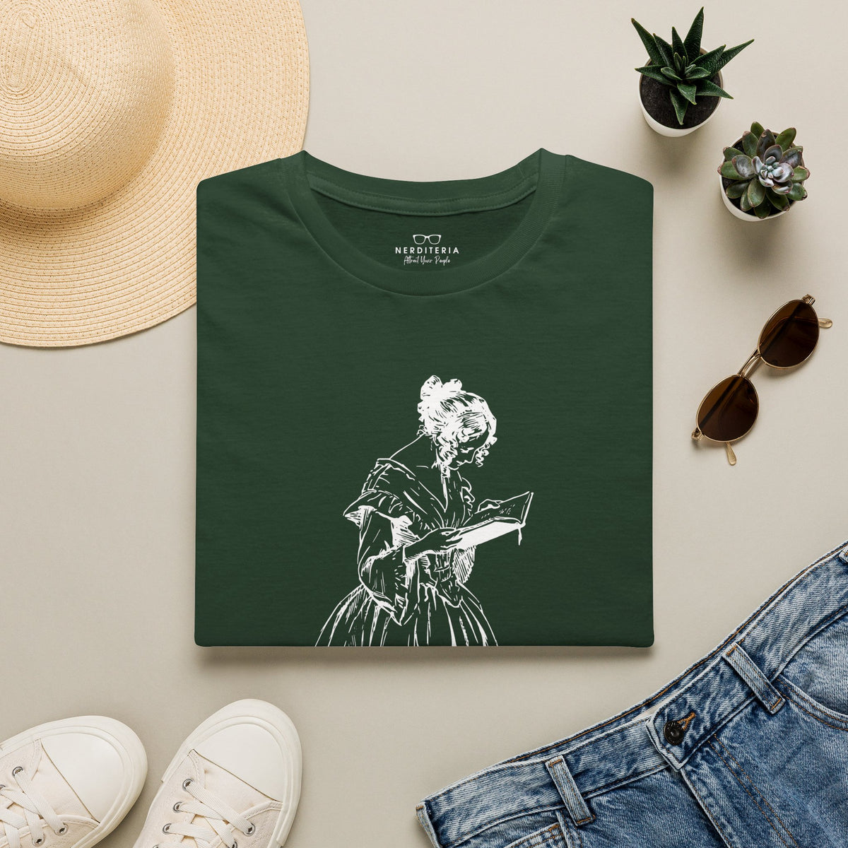 Obstinate Headstrong Girl - Jane Austen Quote Tee
