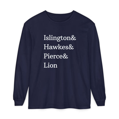 Emma M Lion Character Names - Long Sleeve T-Shirt