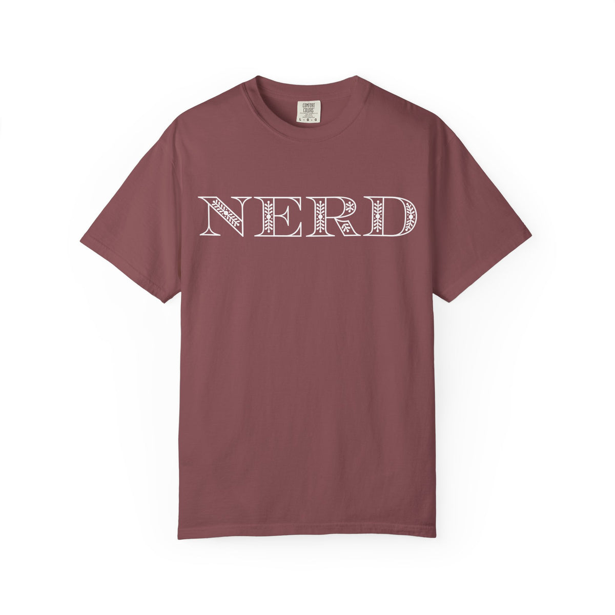 Floral Oversized Nerd T-shirt