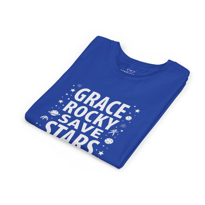 Grace Rocky Save Stars - Project Hail Mary Kids' T-Shirt