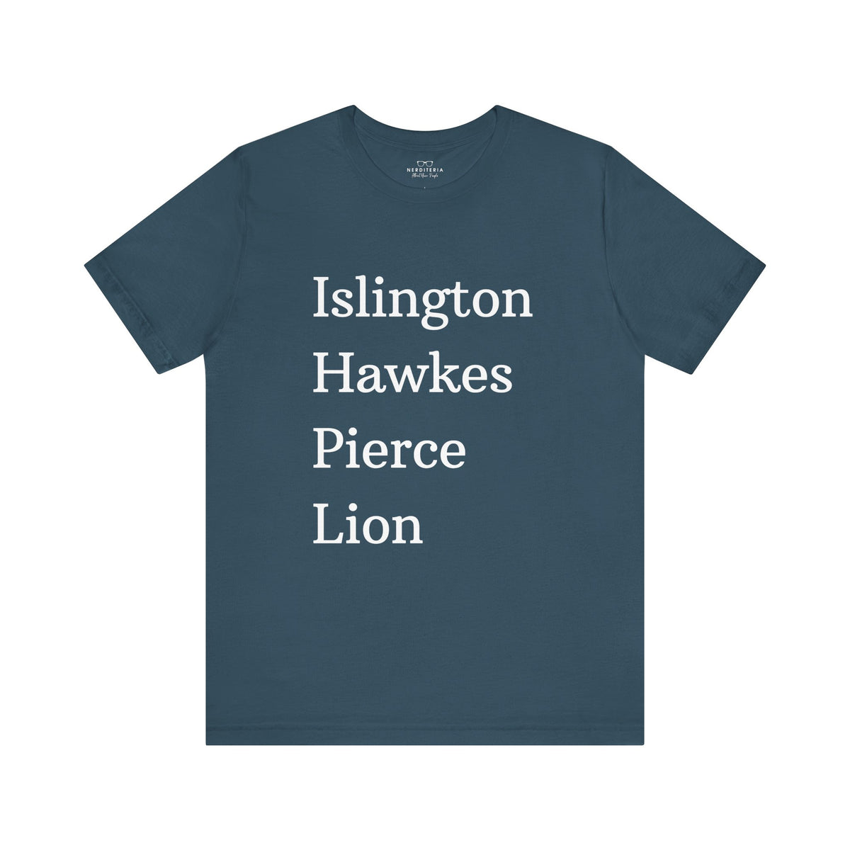 Islington Hawkes Pierce Lion (no &) Bella Canvas - Emma M Lion Shirt