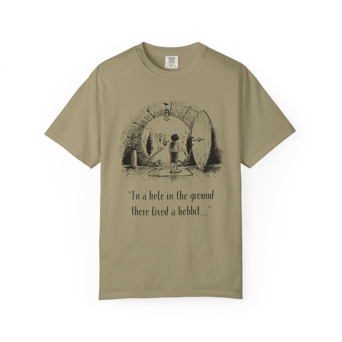 In a Hole in the Ground There Lived a Hobbit - The Lord of The Rings T-shirt