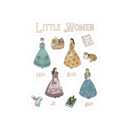 little women stickers