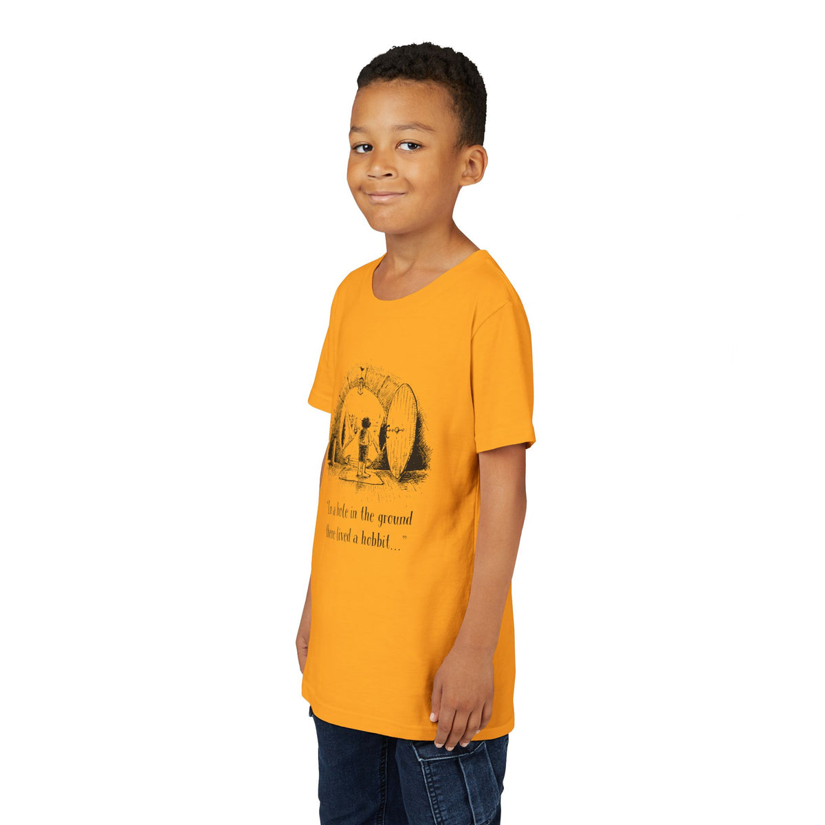 In a Hole in the Ground There Lived a Hobbit - Lord of the Rings Kids’ Tee