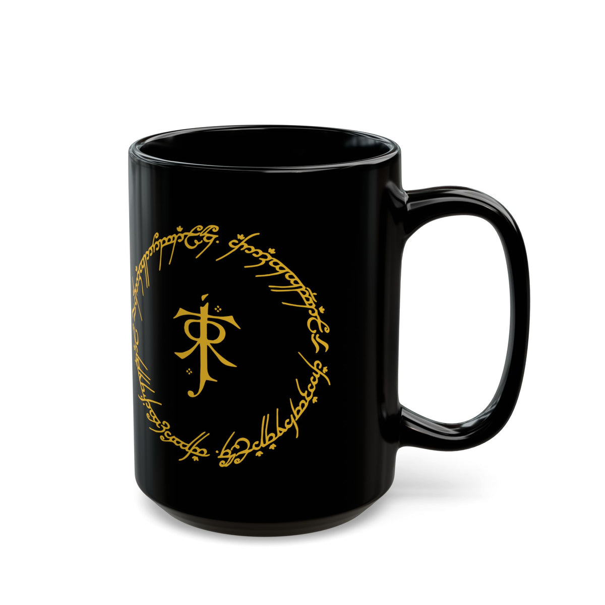 JRR Tolkien Monogram with Circle - The Lord of the Rings Coffee Mug
