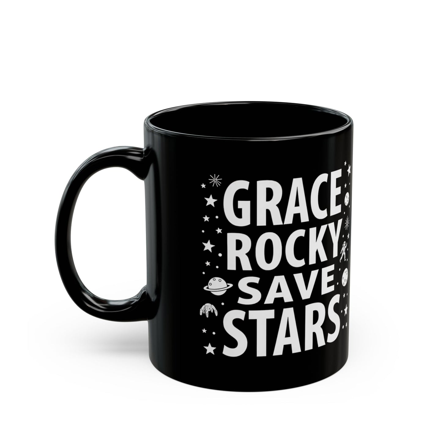 Grace Rocky Save Stars - Project Hail Mary Coffee Mug