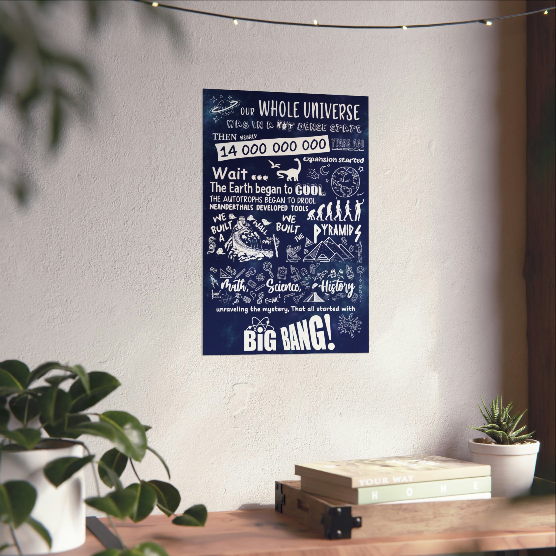 big bang theory poster