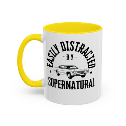 Easily Distracted by Supernatural Coffee Mug