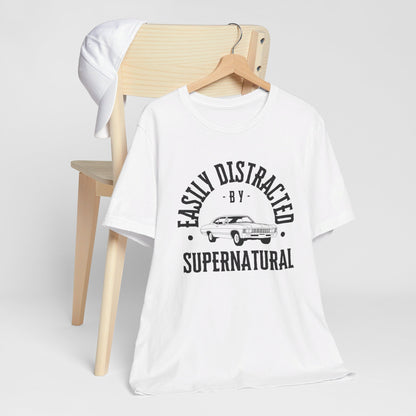 Easily Distracted By Supernatural - Supernatural T-Shirt