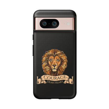 Aslan Courage Dear Heart Phone Case - Book Lovers