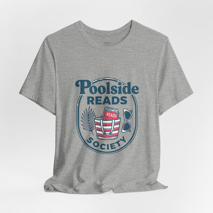Poolside Reads Tee | Book Girl Summer - Book Lover T-Shirt