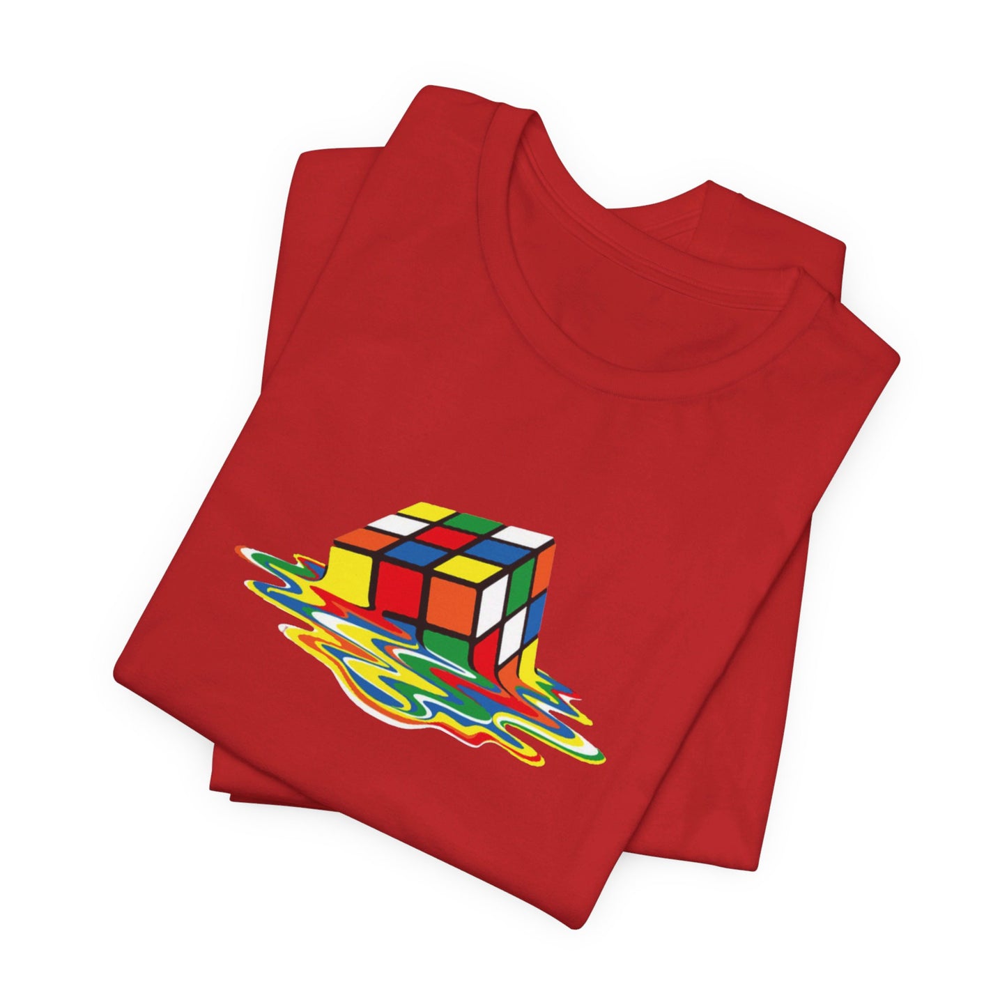 Melting Puzzle Cube - Big Bang Theory T-shirt