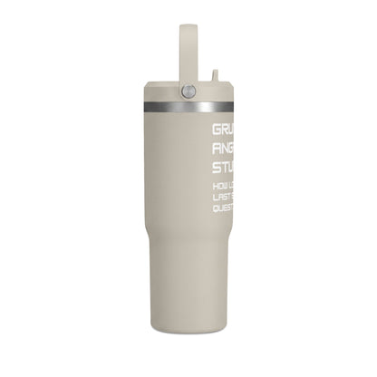 Grumpy. Angry. Stupid. - Project Hail Mary 32oz Insulated Travel Mug
