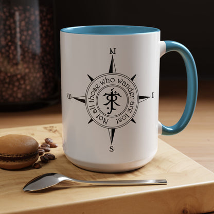 Not All Those Who Wander Are Lost - Lord of the Rings Coffee Mug