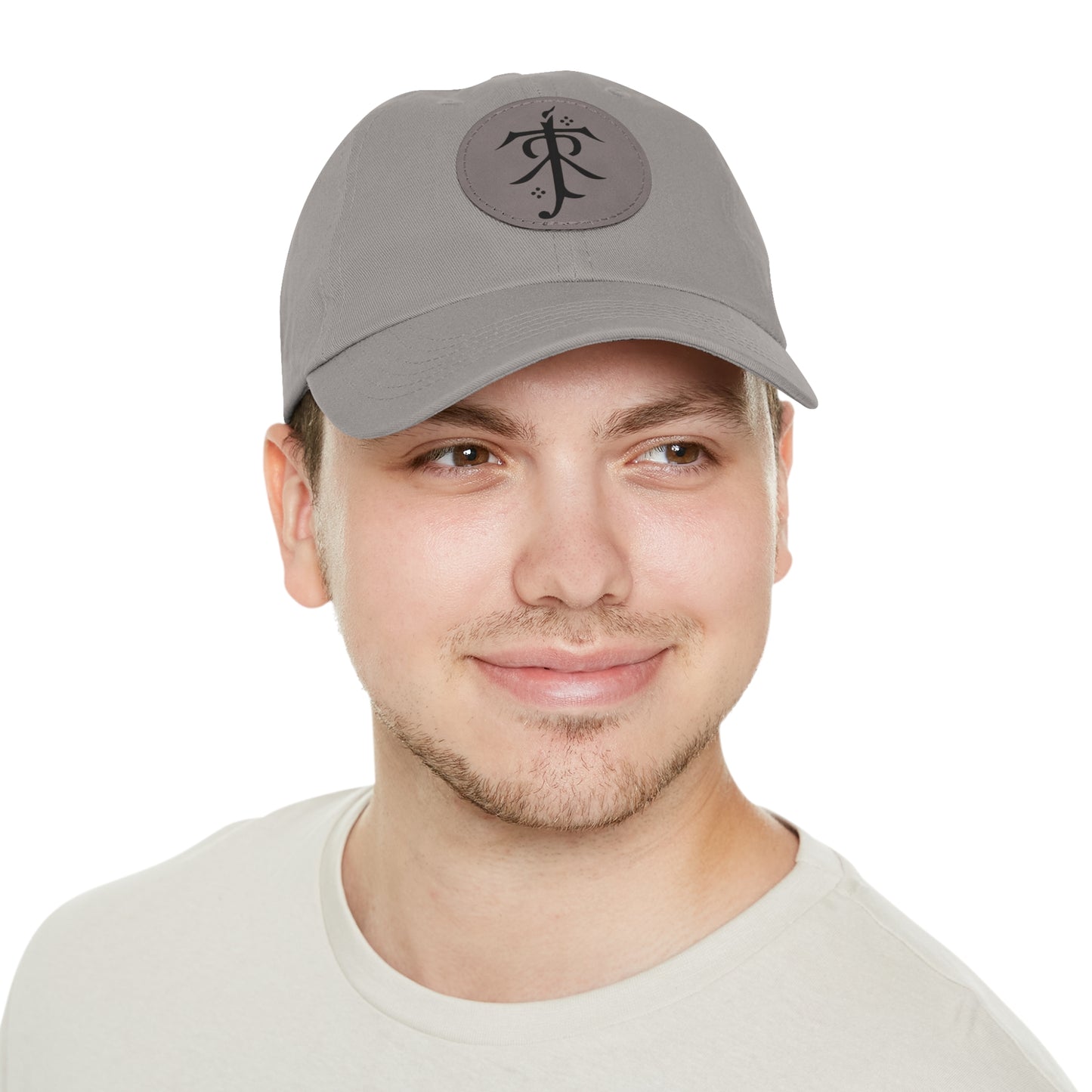 Lord of the Rings Logo Dad Hat with Leather Patch